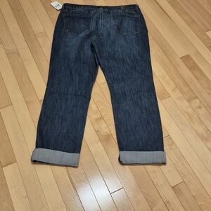 Kut from the Kloth Dark Blue Relaxed Jeans NWT Size 14